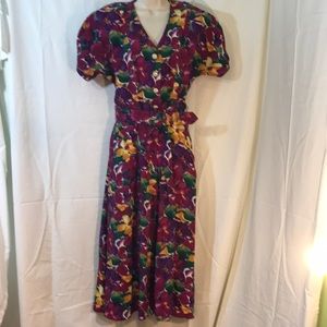 Colorful Print Dress